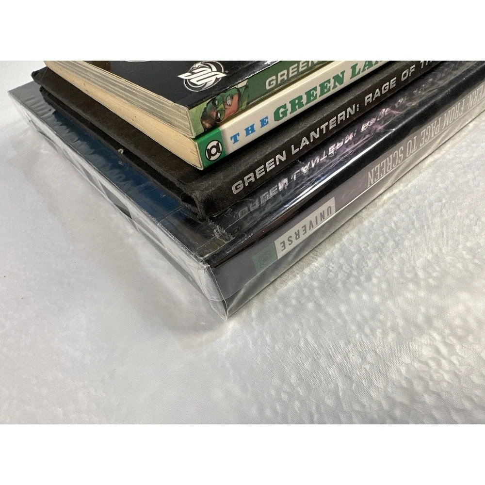 Green Lantern Graphic Novel Lot of 4 | Chronicles Vol 1,‎ Rebirth, Movie Books